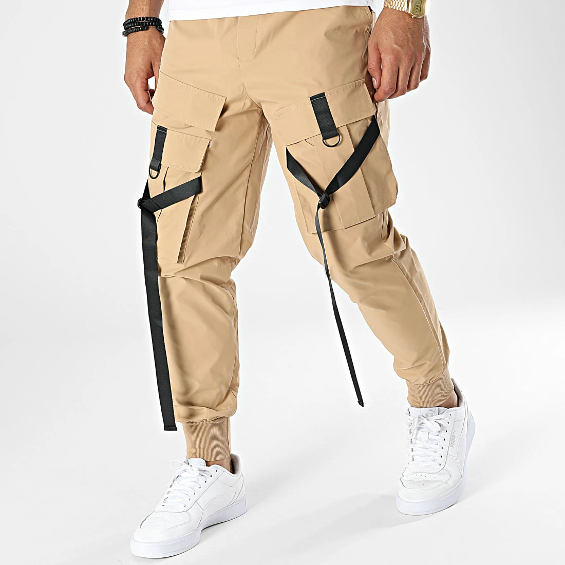Tout neuf đ„ Pantalon Cargo BM1683 Beige de Frilivin â 3 Tout neuf đ„ Pantalon Cargo BM1683 Beige de Frilivin â