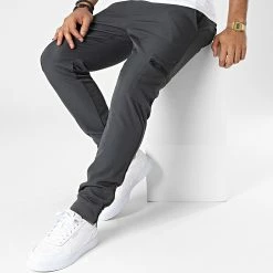 Grosses soldes ✨ Pantalon Cargo FD81F78 Gris Anthracite de Frilivin 🎁 -Promos Frilivin Magasin frilivin 340002 FD81F78 37 20220928T160929 03