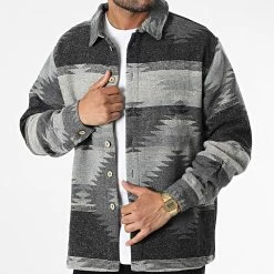 Sortie ❤️ Surchemise BM1689 Gris Chiné de Frilivin 😍