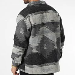 Sortie ❤️ Surchemise BM1689 Gris Chiné de Frilivin 😍 -Promos Frilivin Magasin frilivin 340034 BM1689 1 20220926T154247 04