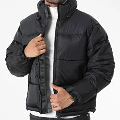 Nouveau 🛒 Doudoune Capuche JK2020 Noir de Frilivin 🎉