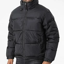 Nouveau 🛒 Doudoune Capuche JK2020 Noir de Frilivin 🎉 -Promos Frilivin Magasin frilivin 340037 JK2020 BLACK 20220926T152758 03