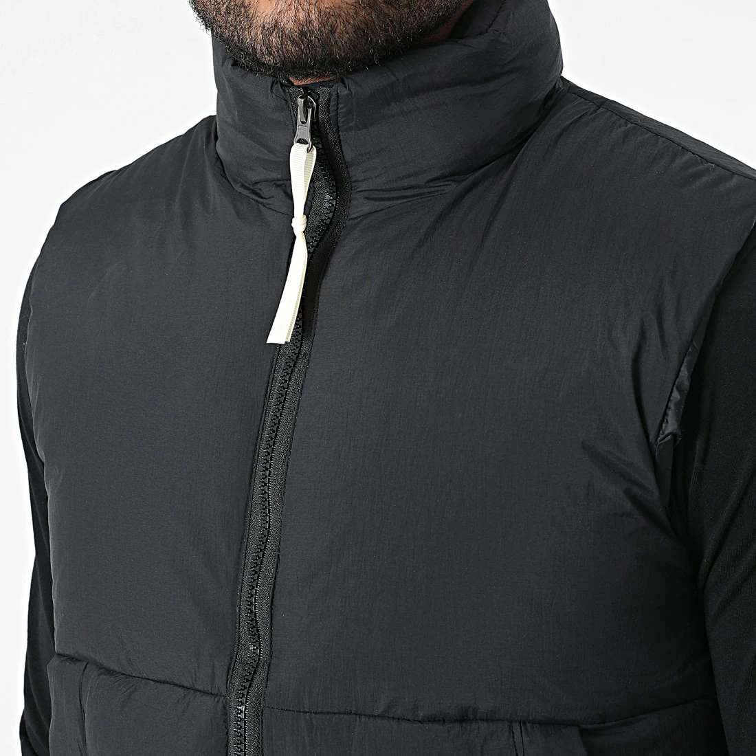 De gros 🛒 Doudoune Sans Manches JK22070 Noir de Frilivin 😉 4 De gros 🛒 Doudoune Sans Manches JK22070 Noir de Frilivin 😉 – Image 2