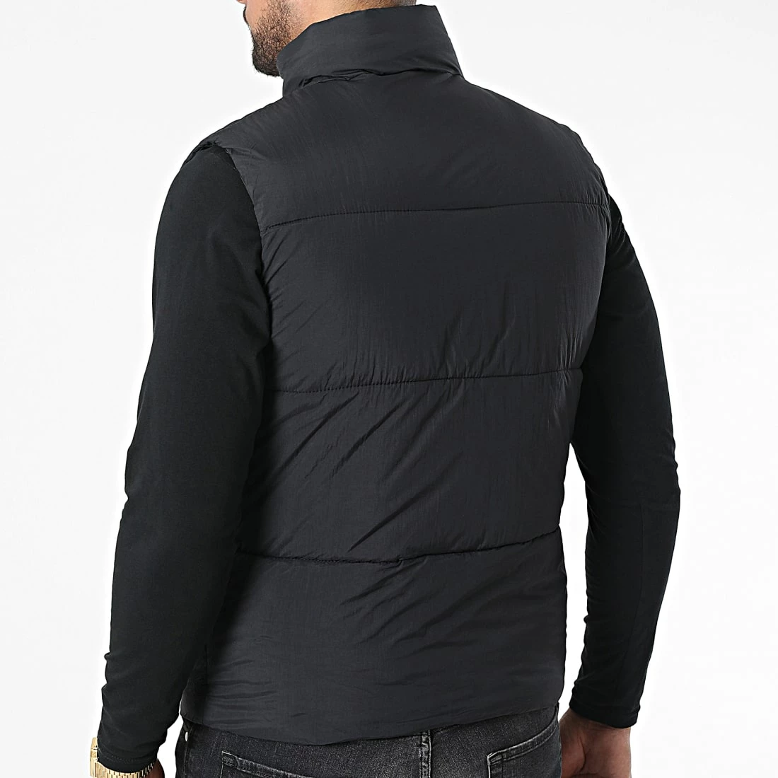 De gros 🛒 Doudoune Sans Manches JK22070 Noir de Frilivin 😉 6 De gros 🛒 Doudoune Sans Manches JK22070 Noir de Frilivin 😉 – Image 4