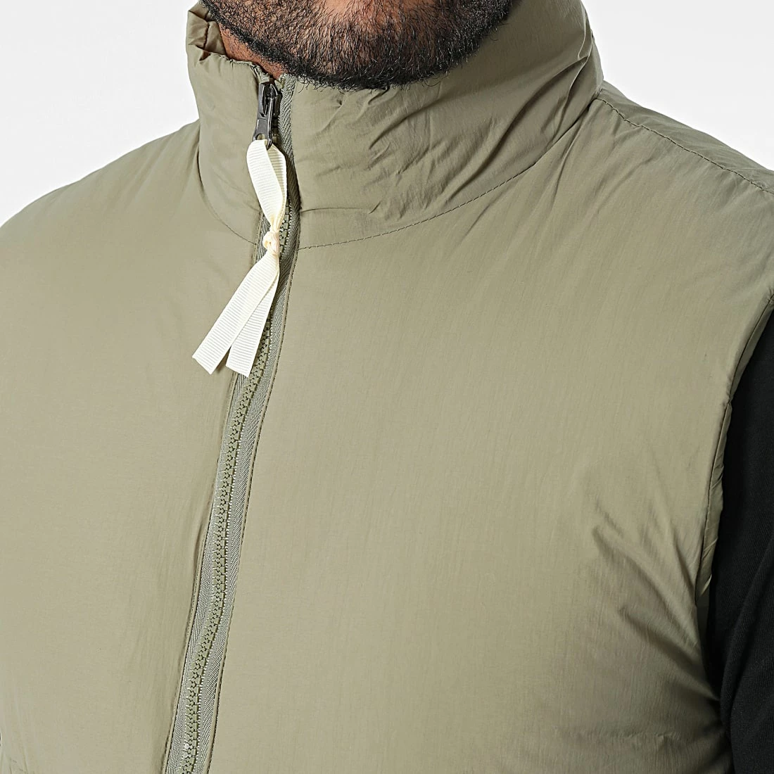 Coupon ⭐ Doudoune Sans Manches JK22070 Vert Kaki de Frilivin ⭐ 4 Coupon ⭐ Doudoune Sans Manches JK22070 Vert Kaki de Frilivin ⭐ – Image 2