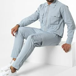 Sortie 🧨 Ensemble Cargo BM1522 Bleu Clair de Frilivin 🤩