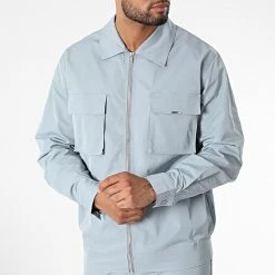 Sortie 🧨 Ensemble Cargo BM1522 Bleu Clair de Frilivin 🤩 -Promos Frilivin Magasin frilivin 340047 BM1522 14 20220929T155702 03