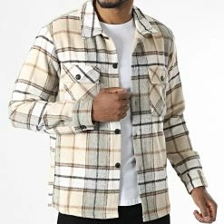 Grosses soldes 🔥 Surchemise A Carreaux QQ160H15 Beige de Frilivin 🌟 8 Grosses soldes 🔥 Surchemise A Carreaux QQ160H15 Beige de Frilivin 🌟 -Promos Frilivin Magasin frilivin 340066 QQ160H15 5 20220927T154910 03