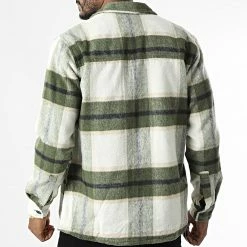 Le moins cher 🔔 Surchemise A Carreaux QQ160E11 Vert Beige de Frilivin 🌟 9 Le moins cher 🔔 Surchemise A Carreaux QQ160E11 Vert Beige de Frilivin 🌟 -Promos Frilivin Magasin frilivin 340067 QQ160E11 2 20220927T154929 04