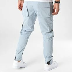 Budget 🥰 Pantalon Cargo BM1671 Bleu Ciel de Frilivin 👍 -Promos Frilivin Magasin frilivin 340132 BM1671 31 20220929T151807 04