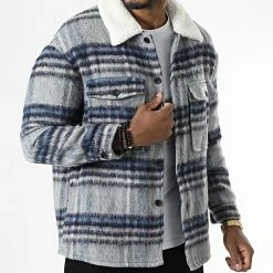 Budget ⭐ Surchemise A Carreaux Col Mouton QQ160L18 Bleu de Frilivin 👏 8 Budget ⭐ Surchemise A Carreaux Col Mouton QQ160L18 Bleu de Frilivin 👏 -Promos Frilivin Magasin frilivin 340144 QQ160L18 31 20220927T154610 03