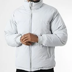 Promo 👍 Doudoune FD8166 Gris Clair de Frilivin 🔔 -Promos Frilivin Magasin frilivin 340186 FD8166 4 20220927T152831 03