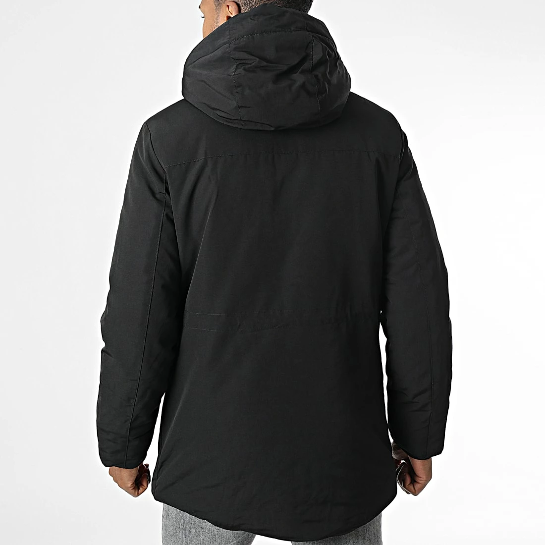 Bon marché 🌟 Parka Capuche AB6711 Noir de Frilivin ⭐ 6 Bon marché 🌟 Parka Capuche AB6711 Noir de Frilivin ⭐ – Image 4