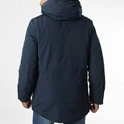 Sortie 🌟 Parka Capuche AB6711 Bleu Marine de Frilivin 🥰 -Promos Frilivin Magasin frilivin 340202 AB6711 3 20220927T153814 04