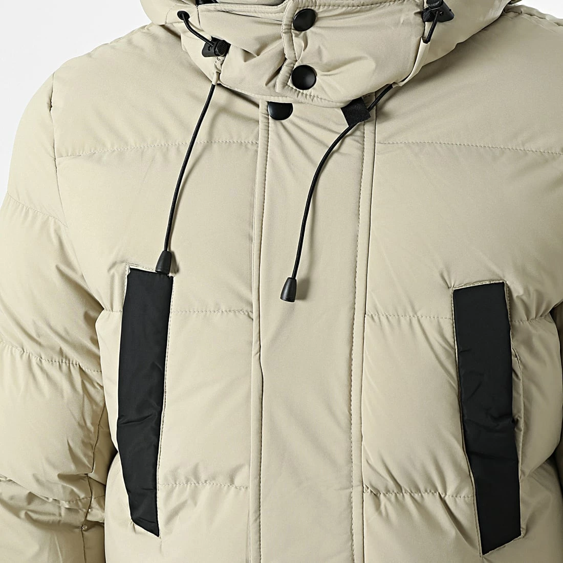 De gros ✔️ Doudoune Capuche AB6650 Sable de Frilivin 😀 4 De gros ✔️ Doudoune Capuche AB6650 Sable de Frilivin 😀 – Image 2