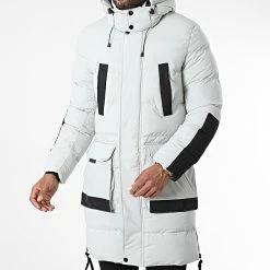 Meilleure affaire 🛒 Doudoune Capuche AB6650 Beige Clair de Frilivin ⭐