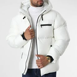 Offres 🔥 Doudoune Capuche AB6698 Beige de Frilivin 🧨 -Promos Frilivin Magasin frilivin 340211 AB6698 15 20220926T152921 03