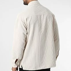 Grosses soldes 😀 Surchemise Velours FL035 Beige de Frilivin 😀 -Promos Frilivin Magasin frilivin 340225 FL035 BEIGE 20220926T154106 04