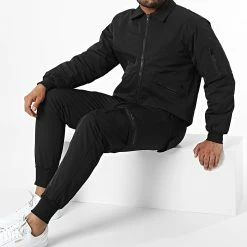 Nouveau ❤️ Ensemble Cargo BM1681 Noir de Frilivin 🤩