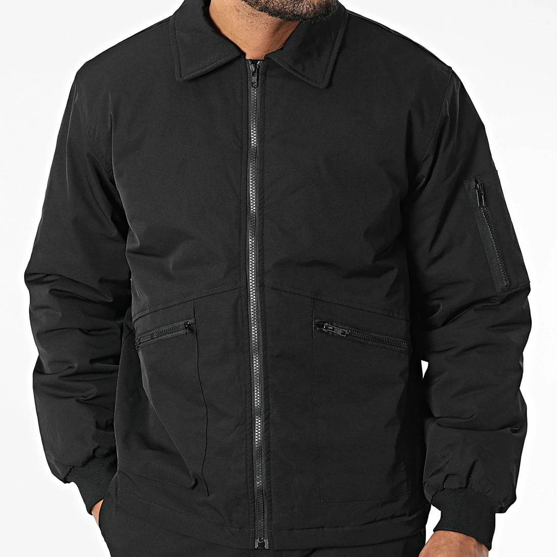 Nouveau ❤️ Ensemble Cargo BM1681 Noir de Frilivin 🤩 5 Nouveau ❤️ Ensemble Cargo BM1681 Noir de Frilivin 🤩 – Image 3