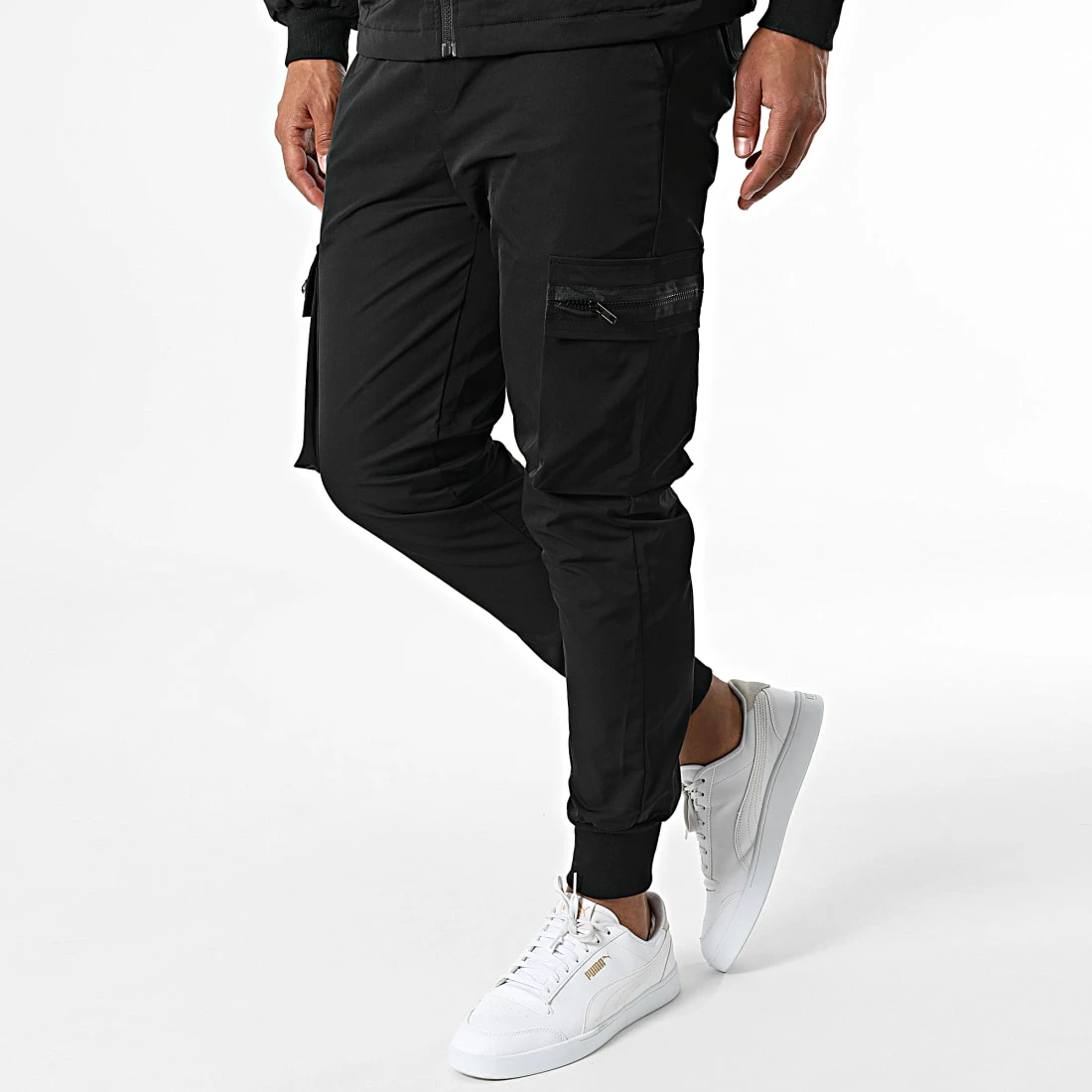 Nouveau ❤️ Ensemble Cargo BM1681 Noir de Frilivin 🤩 6 Nouveau ❤️ Ensemble Cargo BM1681 Noir de Frilivin 🤩 – Image 4