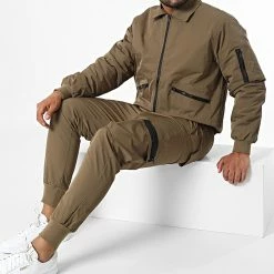 Grosses soldes 🧨 Ensemble Cargo BM1681 Kaki de Frilivin 🥰