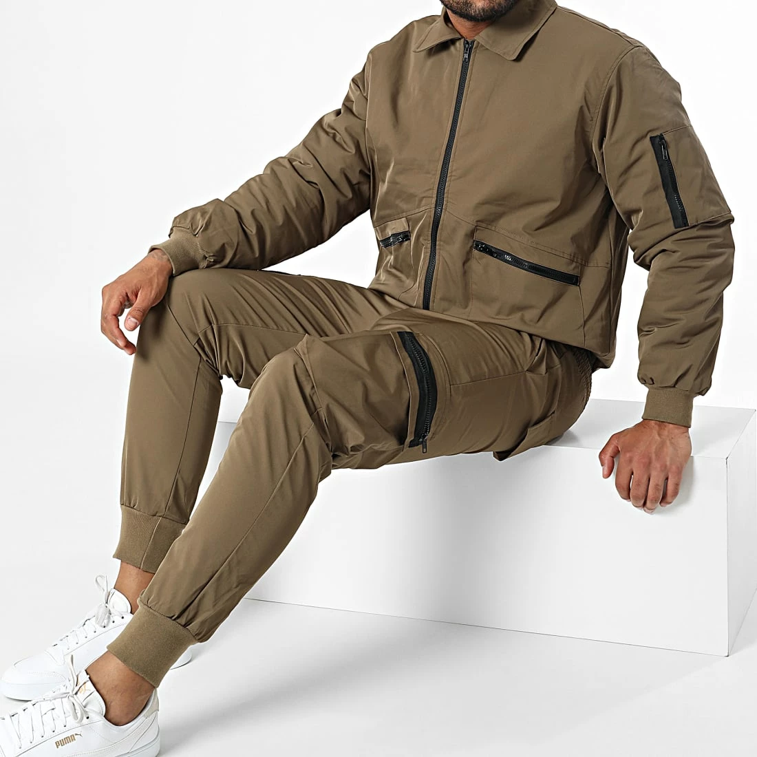 Grosses soldes 🧨 Ensemble Cargo BM1681 Kaki de Frilivin 🥰 3 Grosses soldes 🧨 Ensemble Cargo BM1681 Kaki de Frilivin 🥰