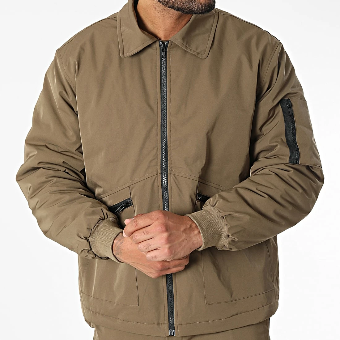 Grosses soldes 🧨 Ensemble Cargo BM1681 Kaki de Frilivin 🥰 5 Grosses soldes 🧨 Ensemble Cargo BM1681 Kaki de Frilivin 🥰 – Image 3