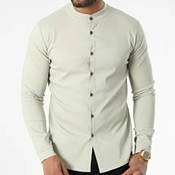 Tout neuf ✨ Chemise Manches Longues Col Mao 4221 Beige de Frilivin ❤️ 8 Tout neuf ✨ Chemise Manches Longues Col Mao 4221 Beige de Frilivin ❤️ -Promos Frilivin Magasin frilivin 340248 4221 BEIGE 20220926T154229 03