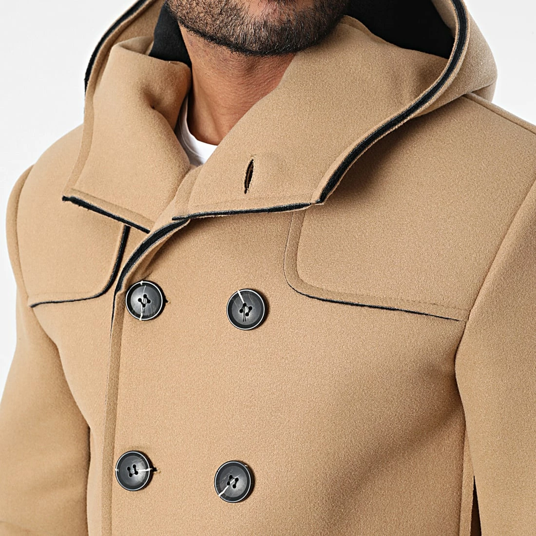 Grosses soldes 🎉 Manteau Capuche X16250 Camel de Frilivin 🛒 4 Grosses soldes 🎉 Manteau Capuche X16250 Camel de Frilivin 🛒 – Image 2