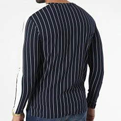 Tout neuf 👍 Tee 👚 Shirt Manches Longues A Bandes FL038 Bleu Marine de Frilivin 🔔 9 Tout neuf 👍 Tee 👚 Shirt Manches Longues A Bandes FL038 Bleu Marine de Frilivin 🔔 -Promos Frilivin Magasin frilivin 340258 FL038 NAVY 20220926T154017 04