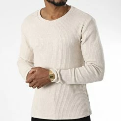 Grosses soldes 💯 Pull 5812 Beige de Frilivin 🧨