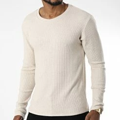 Grosses soldes 💯 Pull 5812 Beige de Frilivin 🧨 -Promos Frilivin Magasin frilivin 340285 5812 BEIGE 20221007T151309 03