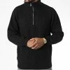 Sortie 🎁 Pull Col Zippé PS2150 Noir de Frilivin ⌛ -Promos Frilivin Magasin frilivin 340287 PS2150 1 20221007T145940 01