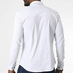 Nouveau ✨ Chemise Manches Longues 4223 Blanc de Frilivin 🌟 -Promos Frilivin Magasin frilivin 340289 4223 WHITE 20221007T151945 04