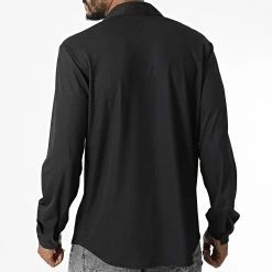 Meilleure vente 🤩 Chemise Manches Longues X16107 Noir de Frilivin 👏 9 Meilleure vente 🤩 Chemise Manches Longues X16107 Noir de Frilivin 👏 -Promos Frilivin Magasin frilivin 340297 X16107 BLACK 20221007T145856 04