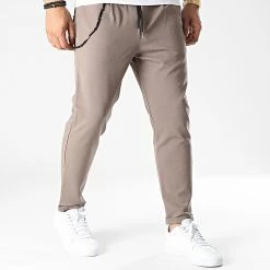 Meilleure vente 😀 Pantalon Chino X60080 Marron de Frilivin 🔥