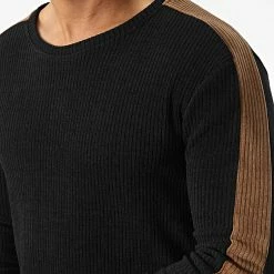 Offres ❤️ Tee 👕 Shirt Manches Longues D7374 Noir de Frilivin 👏 -Promos Frilivin Magasin frilivin 344642 D7534 BLACK 20221020T145337 02