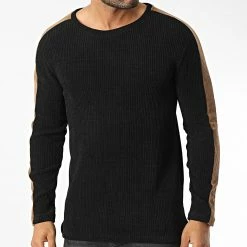 Offres ❤️ Tee 👕 Shirt Manches Longues D7374 Noir de Frilivin 👏 -Promos Frilivin Magasin frilivin 344642 D7534 BLACK 20221020T145339 03