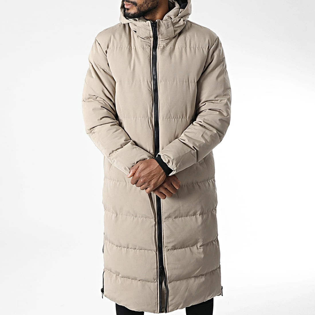 Grosses soldes ⌛ Doudoune Capuche Longue FD8165 Beige de Frilivin 🎁 5 Grosses soldes ⌛ Doudoune Capuche Longue FD8165 Beige de Frilivin 🎁 – Image 3