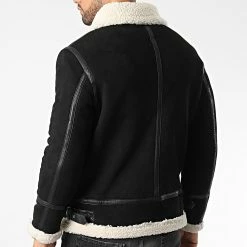 Promo 💯 Veste Col Mouton QQ619 Noir de Frilivin ❤️ 9 Promo 💯 Veste Col Mouton QQ619 Noir de Frilivin ❤️ -Promos Frilivin Magasin frilivin 344646 QQ619 1 20221020T160126 04