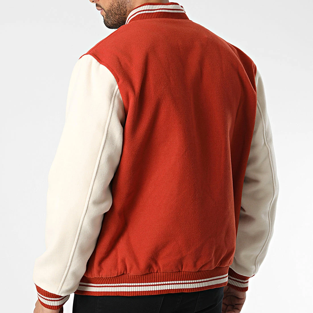 Meilleure affaire ⌛ Veste Teddy QQ160R22 Rouge Brique de Frilivin 🤩 6 Meilleure affaire ⌛ Veste Teddy QQ160R22 Rouge Brique de Frilivin 🤩 – Image 4