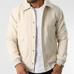 Bon marché ✔️ Veste QQ160T23 Beige de Frilivin 🧨 -Promos Frilivin Magasin frilivin 344675 QQ160T23 5 20221021T154808 03
