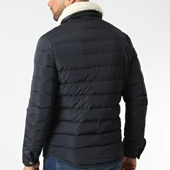 Top 10 ✨ Doudoune Col Mouton AB6680 Bleu Marine de Frilivin 👏 -Promos Frilivin Magasin frilivin 344677 AB6680 3 20221020T155748 04