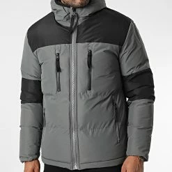 Grosses soldes 👍 Doudoune Capuche FD8153 Vert Kaki de Frilivin 😍 -Promos Frilivin Magasin frilivin 344681 FD8153 4 20221021T155442 03