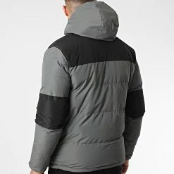 Grosses soldes 👍 Doudoune Capuche FD8153 Vert Kaki de Frilivin 😍 -Promos Frilivin Magasin frilivin 344681 FD8153 4 20221021T155444 04