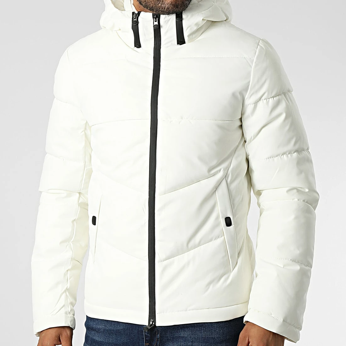 Budget ❤️ Doudoune Capuche L850 Blanc de Frilivin 🔔 3 Budget ❤️ Doudoune Capuche L850 Blanc de Frilivin 🔔