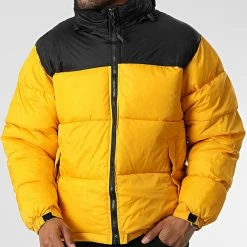 Nouveau ❤️ Doudoune Capuche JK2020 Jaune de Frilivin 🛒 -Promos Frilivin Magasin frilivin 344695 JK2020 YELLOW 20221021T155034 03