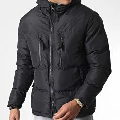 De gros ⌛ Doudoune Capuche FD8153 Noir de Frilivin 🎉 -Promos Frilivin Magasin frilivin 344698 FD8153 1 20221024T155520 03