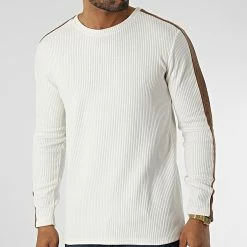 Meilleure affaire ✨ Tee 👕 Shirt Manches Longues D7534 Blanc Camel de Frilivin 😍 8 Meilleure affaire ✨ Tee 👕 Shirt Manches Longues D7534 Blanc Camel de Frilivin 😍 -Promos Frilivin Magasin frilivin 344703 D7534 WHITE 20221020T142538 03